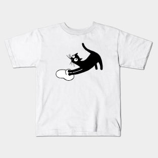 Cat Baking Bread Kids T-Shirt